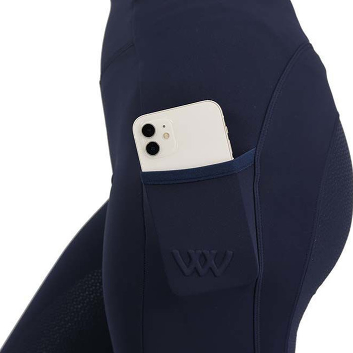 2023 Woof Wear Womens Original Full Seat Riding Tights WA0011 - Navy